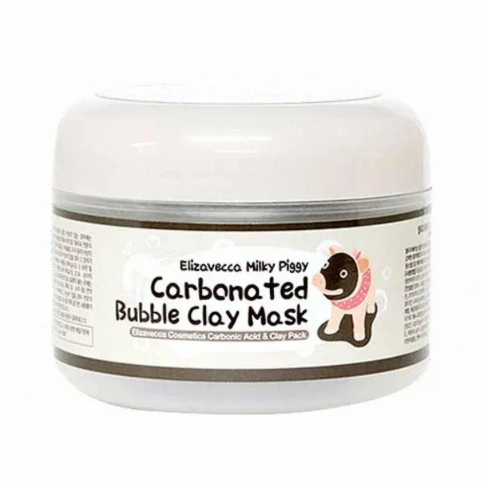 Elizavecca Milky Piggy Carbonated Bubble Clay Mask 100g – Deep Pore Cleansing - Picture 3 of 7